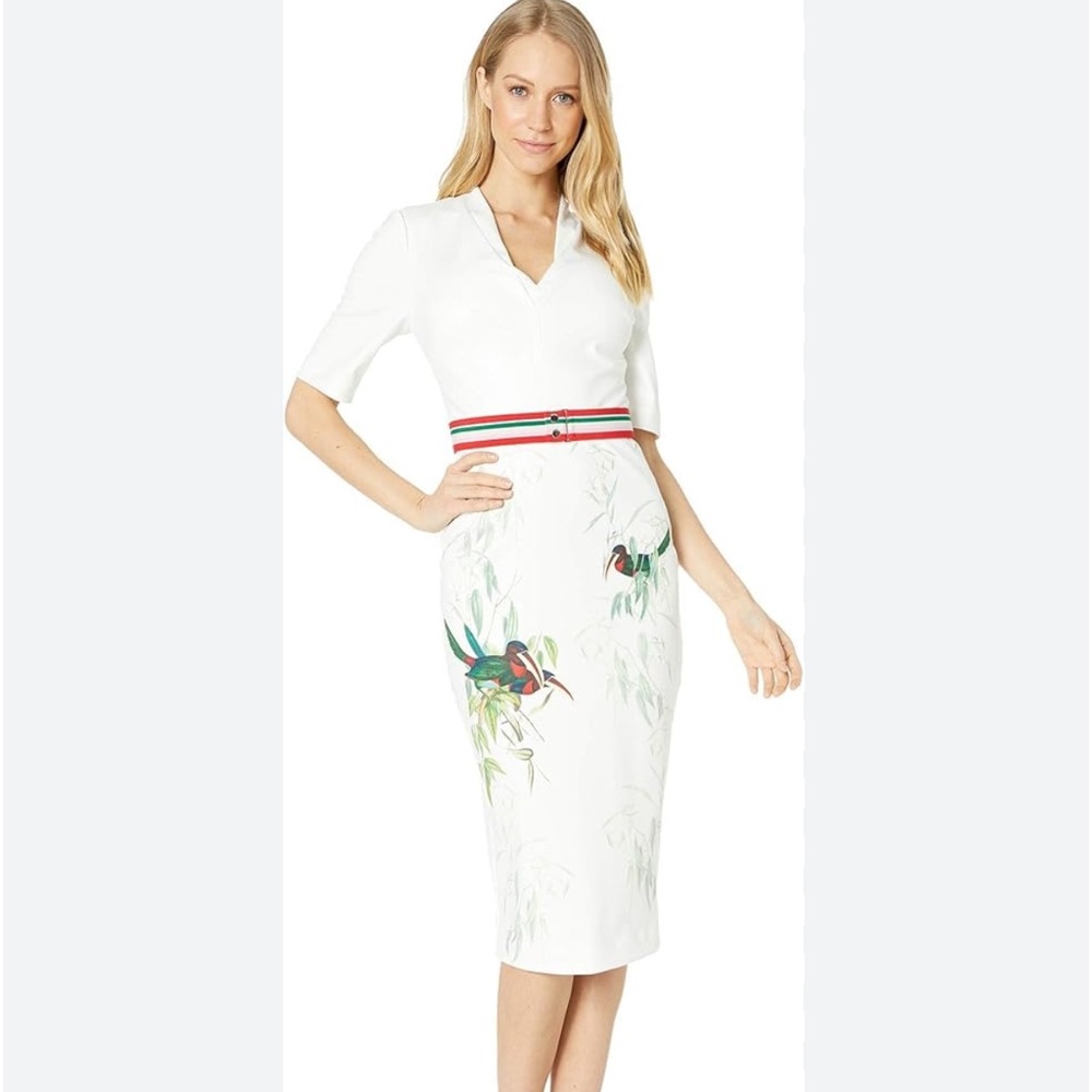 Ted Baker Molilo bird body con dress